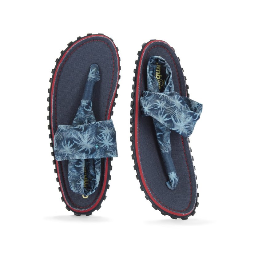 Sandály Slingback Navy