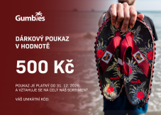 Dárkový poukaz v hodnotě 500 Kč