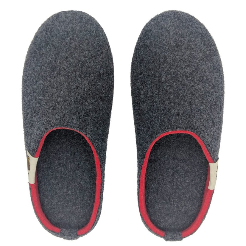 Papuče Outback Charcoal Red - Veľkosť Gumbies: 43