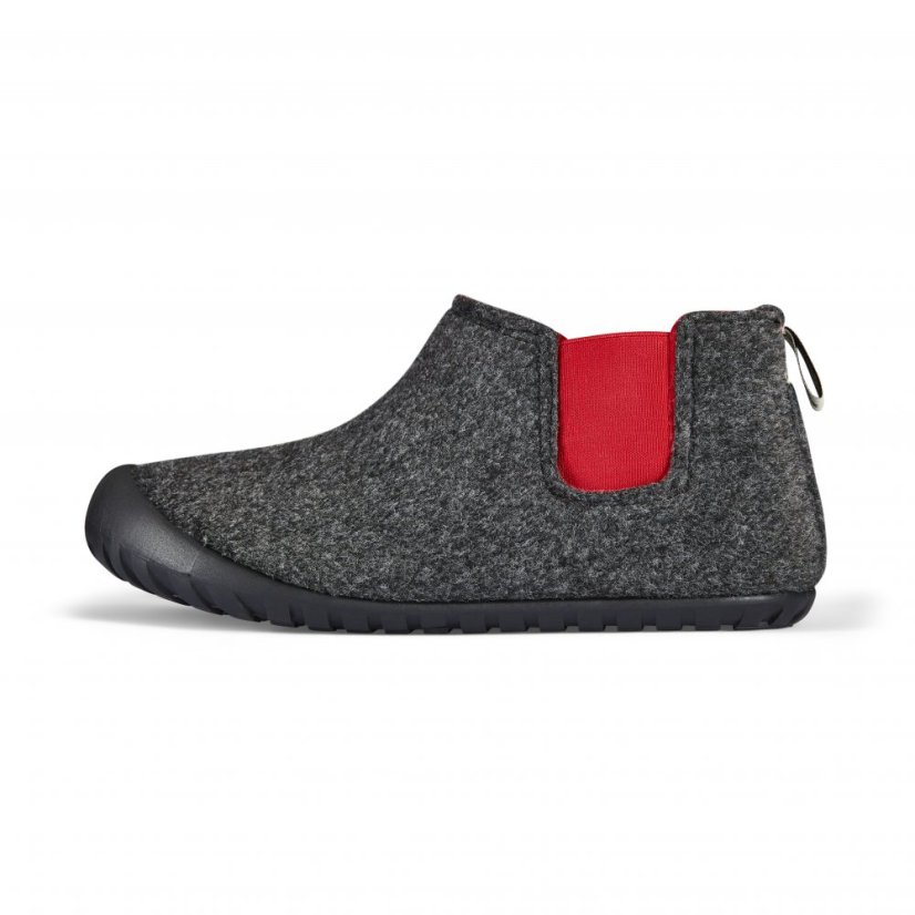 Boty Brumby Charcoal & Red