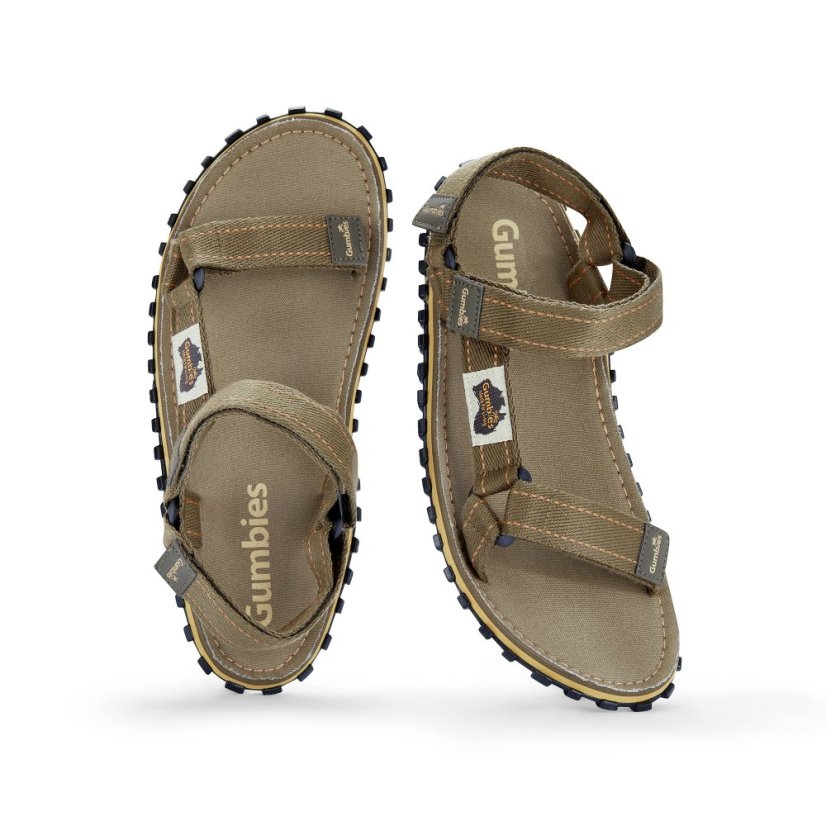 Sandále Tracker Khaki - Velikost Gumbies: 37