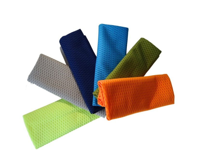 Chladící šátek - různé barvy - Barva Gumbies: Žlutá