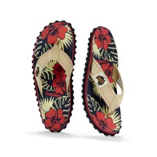 Žabky Denim Hibiscus