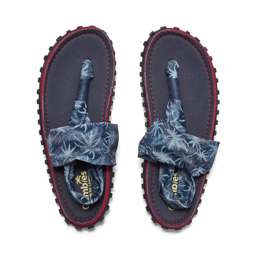Sandály Slingback Navy - Velikost Gumbies: 43