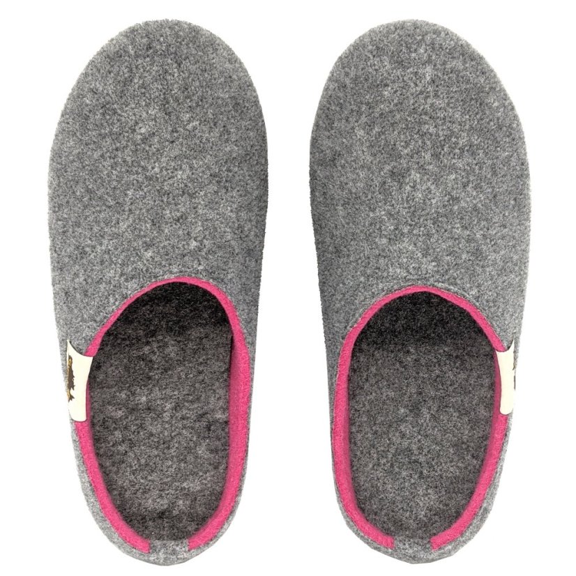Papuče Outback Grey & Pink - Veľkosť Gumbies: 39