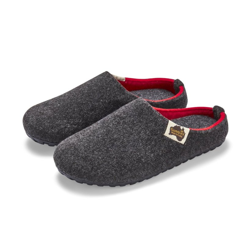 Papuče Outback Charcoal Red - Veľkosť Gumbies: 43