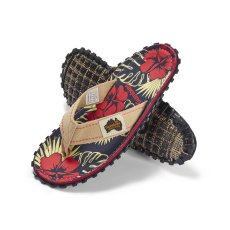 Žabky Denim Hibiscus