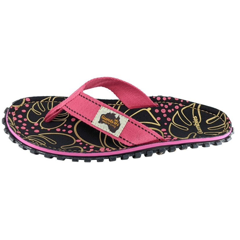 Žabky Tropical Black