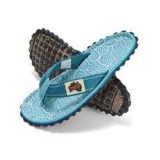 Žabky Turquoise Swirls