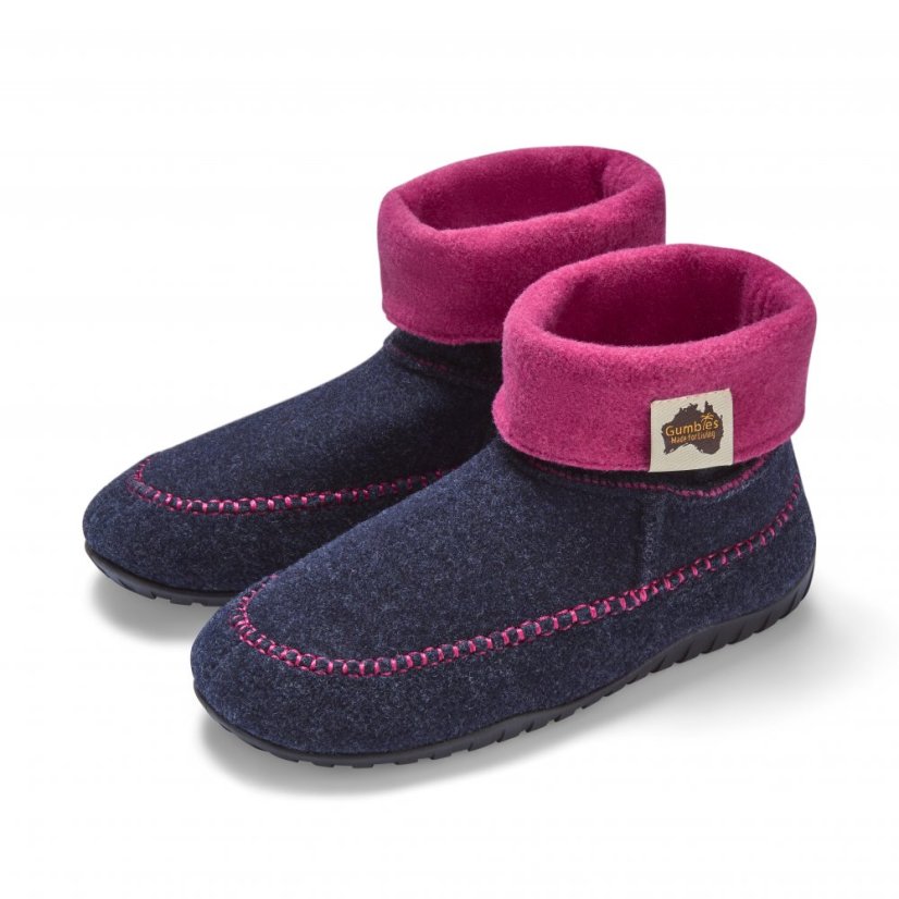 Boty Thredbo Navy & Pink