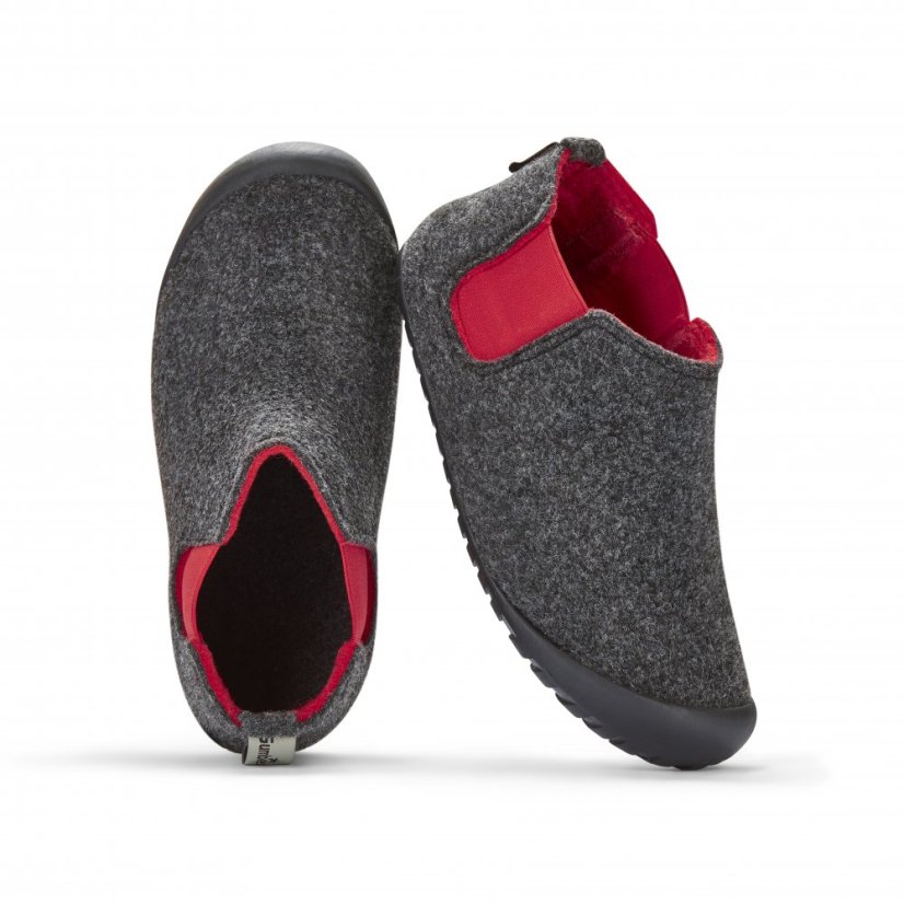 Boty Brumby Charcoal & Red