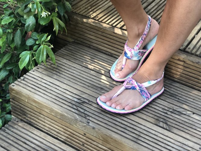Sandále Slingback Mint & Pink - Velikost Gumbies: 38