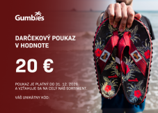 Darčekový poukaz v hodnote 20€