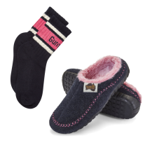 Set Papuče Ossa nízke Navy & Pink + PONOŽKY