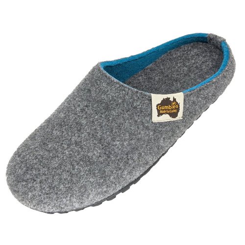 Bačkory Outback Grey & Turquoise - Velikost Gumbies: 38