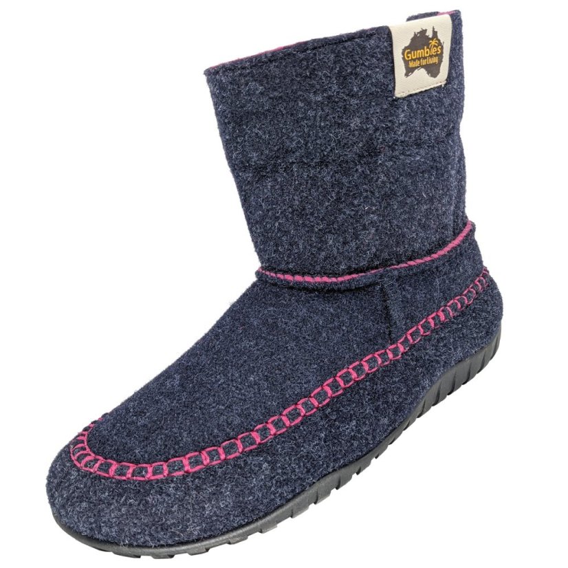 Boty Thredbo Navy & Pink