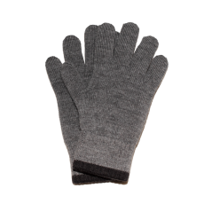 Merino rukavice Grey/Black