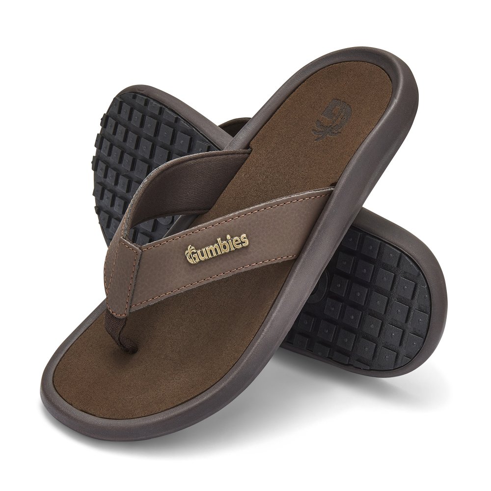 Žabky Noosa Brown :: shop.gumbies.cz