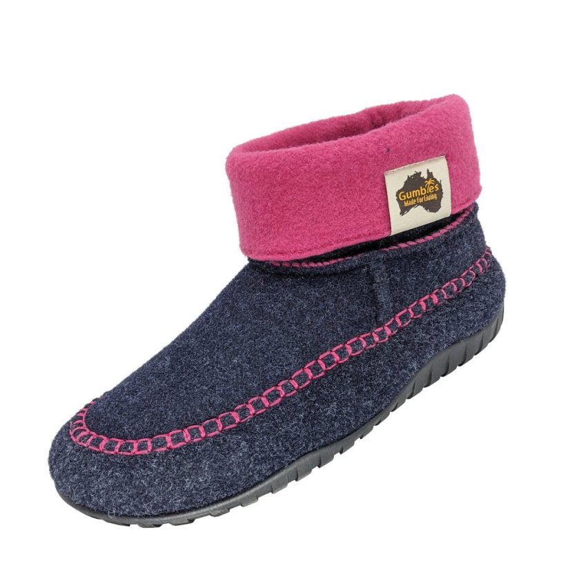 Boty Thredbo Navy & Pink