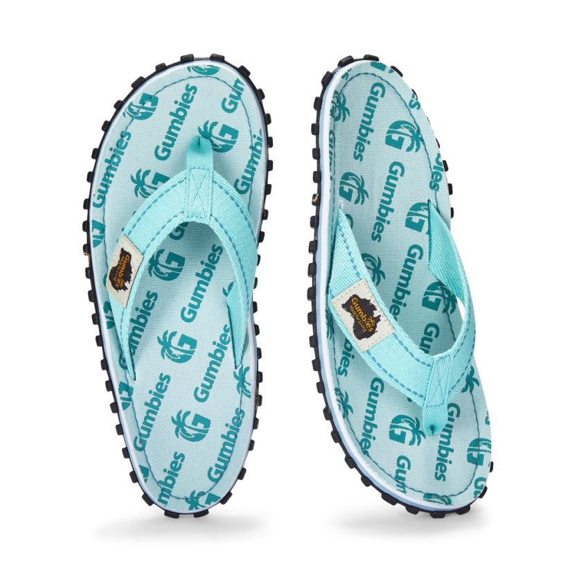 Žabky Mint Multi Logo