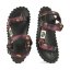 Sandály Scrambler Burgundy & Orange