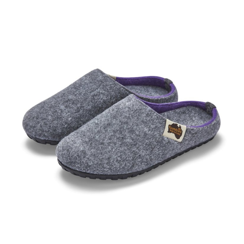Papuče Outback Grey & Purple
