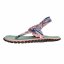 Sandále Slingback Mint & Pink - Velikost: 41