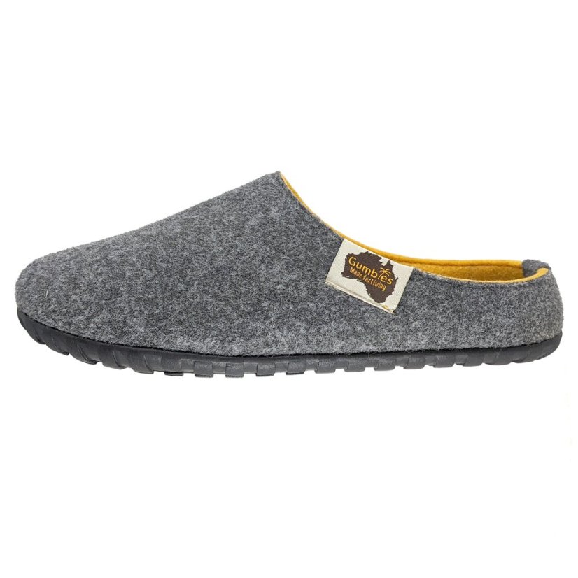 Bačkory Outback Grey & Curry - Velikost Gumbies: 43