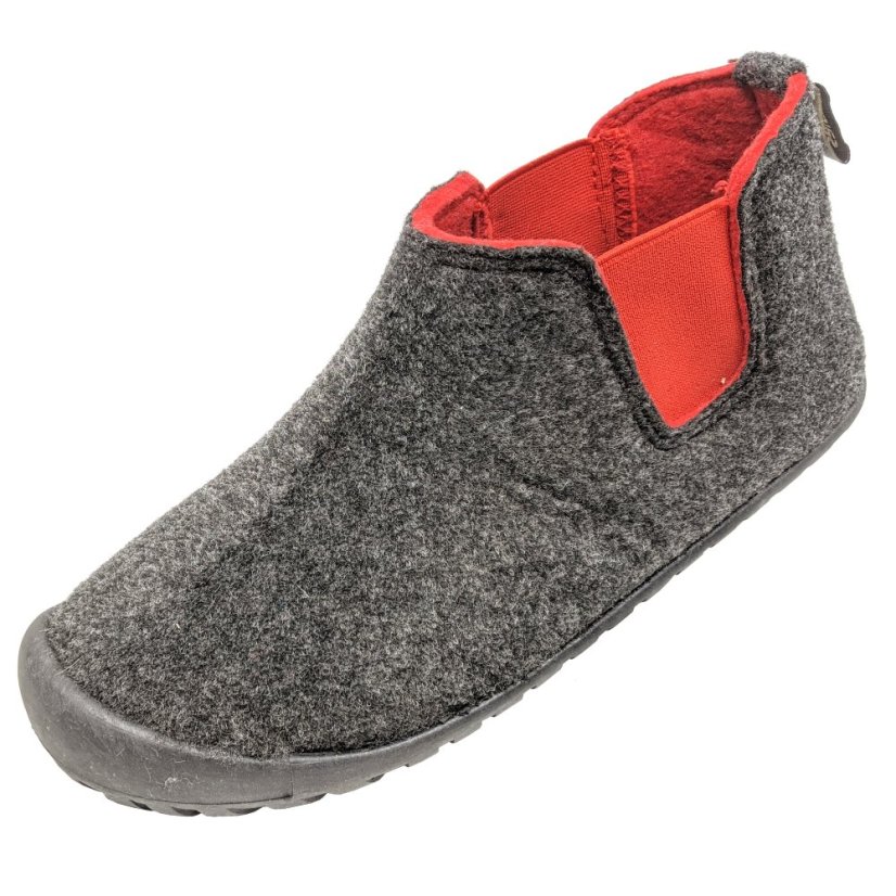Boty Brumby Charcoal & Red