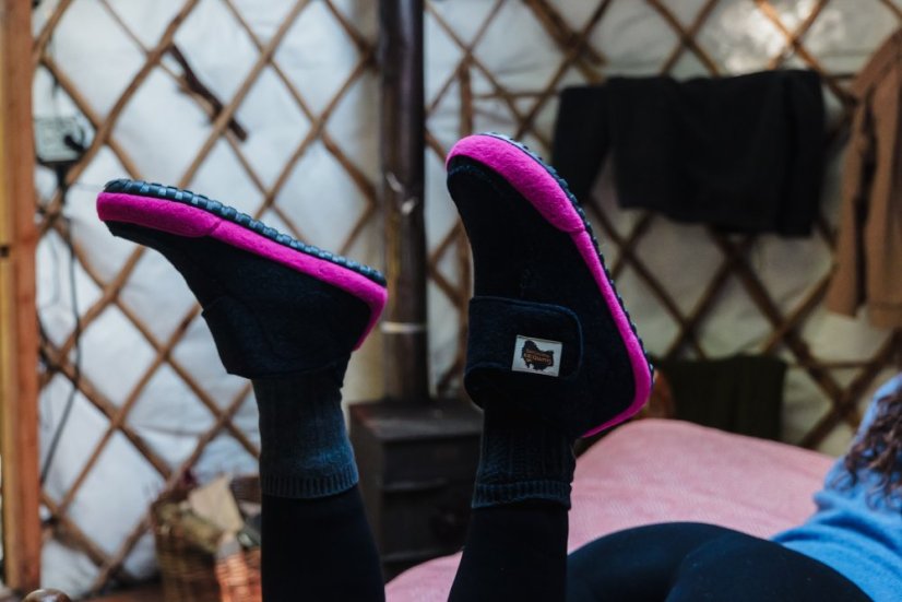 Boty Quokka Navy & Pink - Veľkosť Gumbies: 37