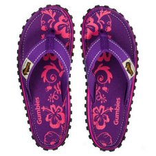 Žabky Purple Hibiscus