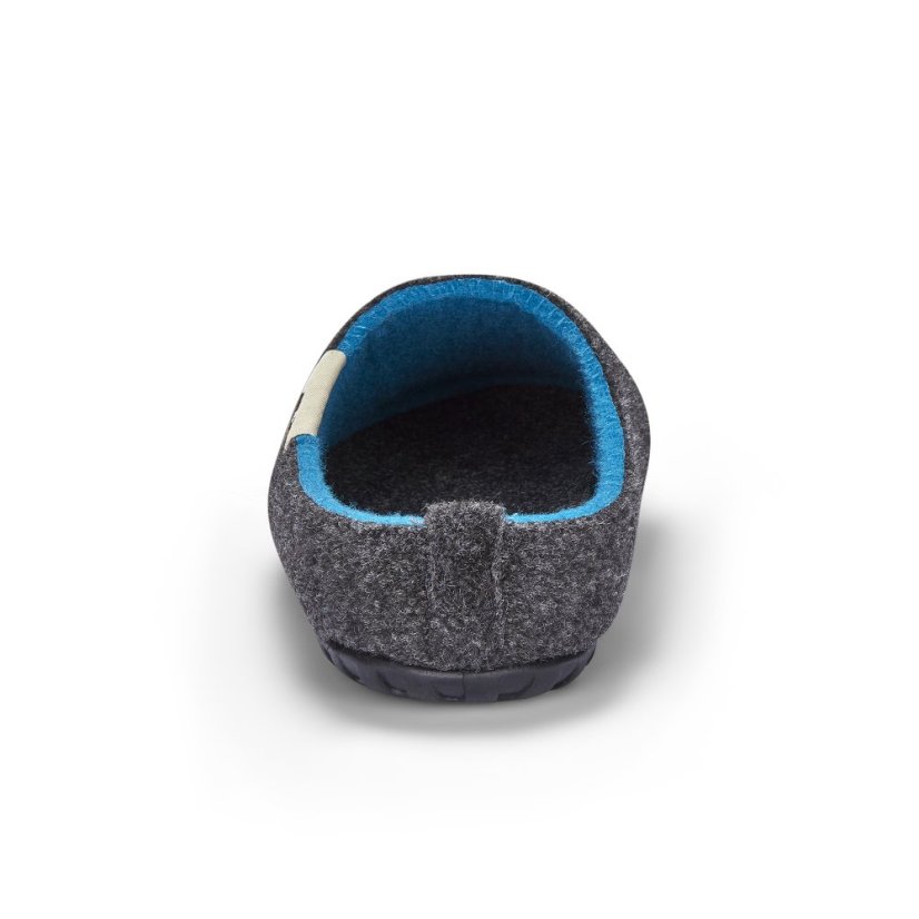 Papuče Outback Charcoal & Turquoise - Veľkosť Gumbies: 37