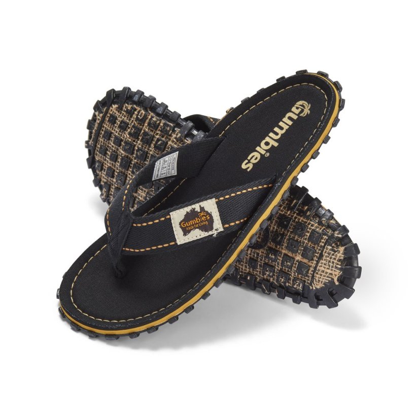Žabky Classic Black - Velikost Gumbies: 43