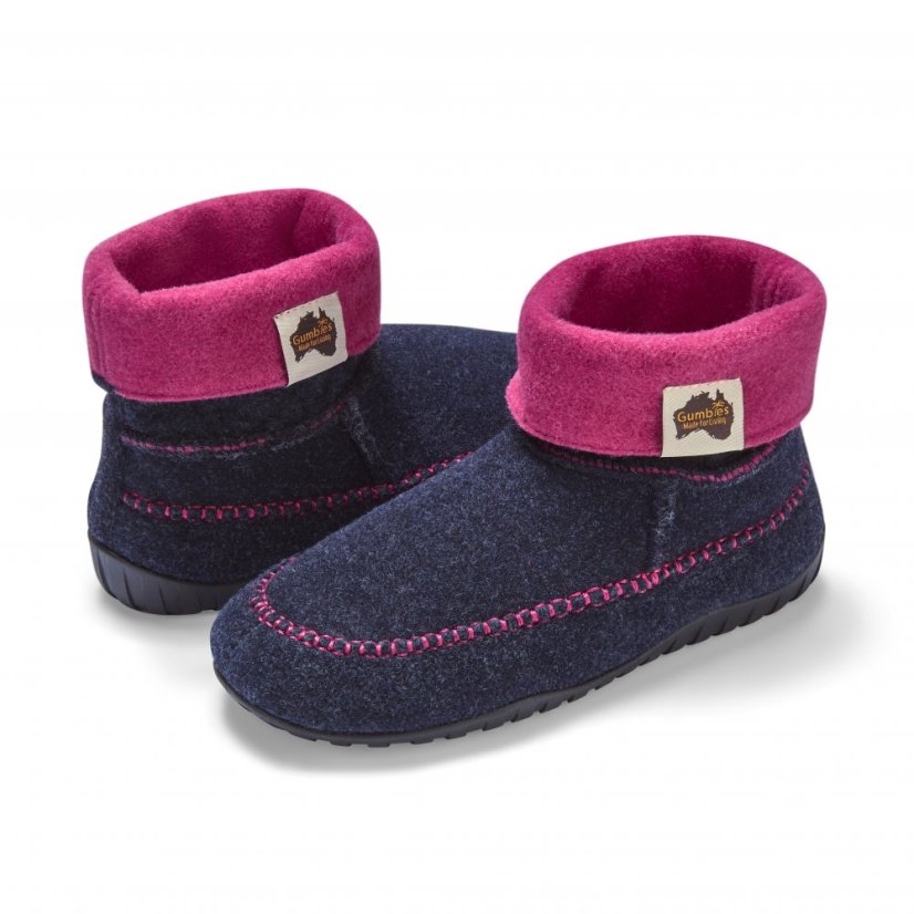 Boty Thredbo Navy & Pink