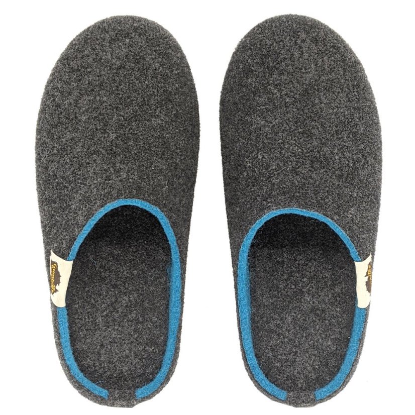 Papuče Outback Charcoal & Turquoise - Veľkosť Gumbies: 37