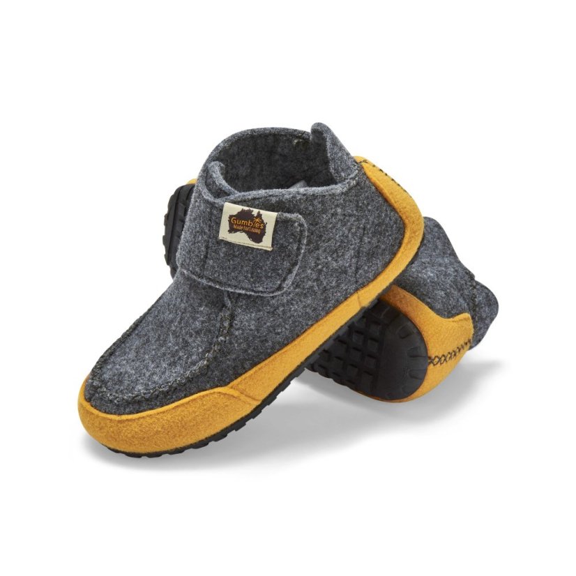 Boty Quokka Grey & Curry