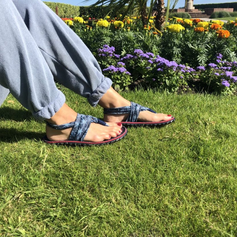 Sandály Slingback Navy - Velikost Gumbies: 43