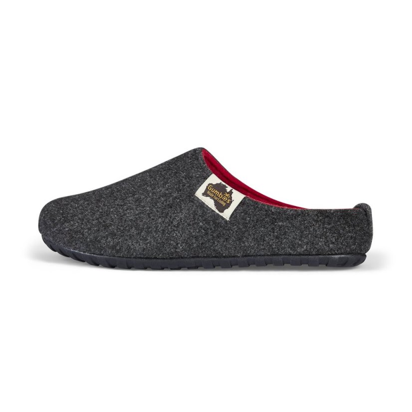 Papuče Outback Charcoal Red - Veľkosť Gumbies: 43