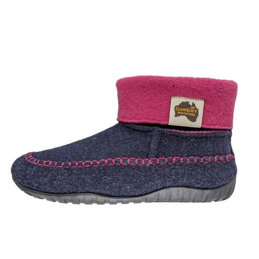 Boty Thredbo Navy & Pink