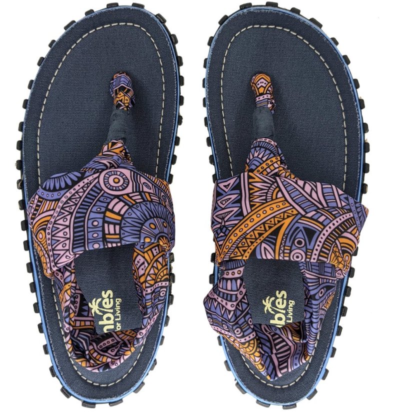 Sandále Slingback Aztec - Veľkosť Gumbies: 37