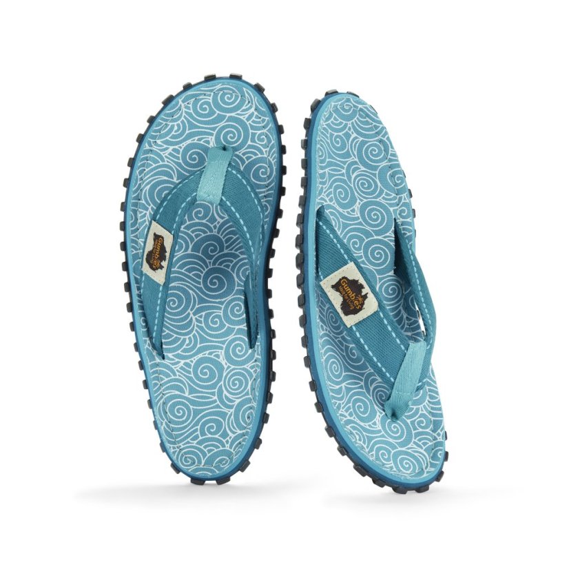 Žabky Turquoise Swirls