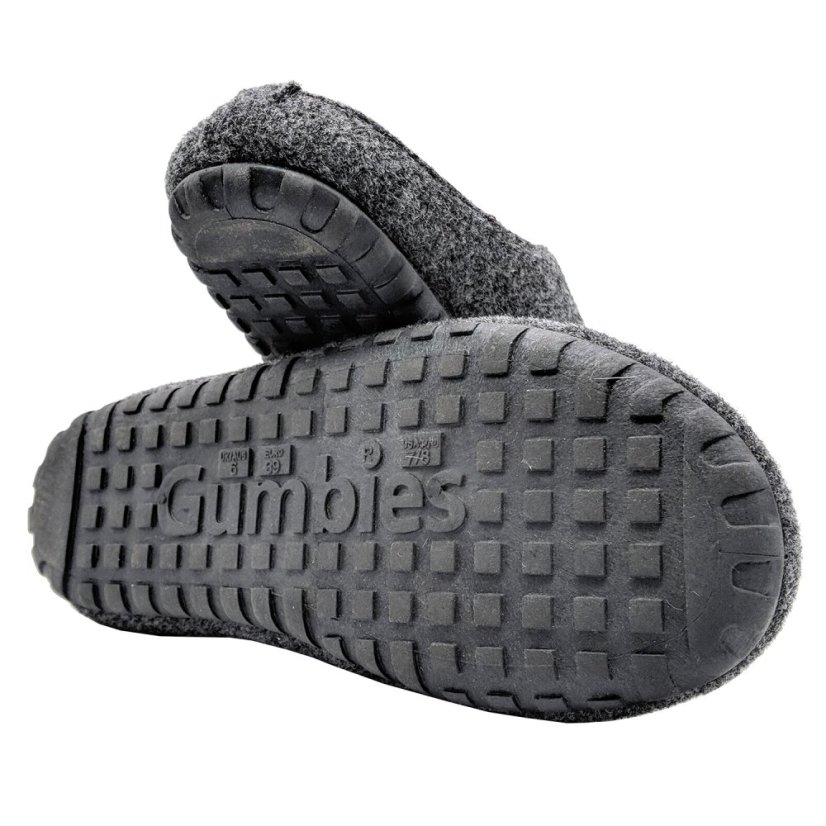 Papuče Outback Charcoal & Turquoise - Veľkosť Gumbies: 37
