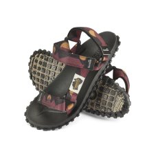 Sandály Scrambler Burgundy & Orange