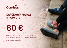 Darčekový poukaz v hodnote 60€