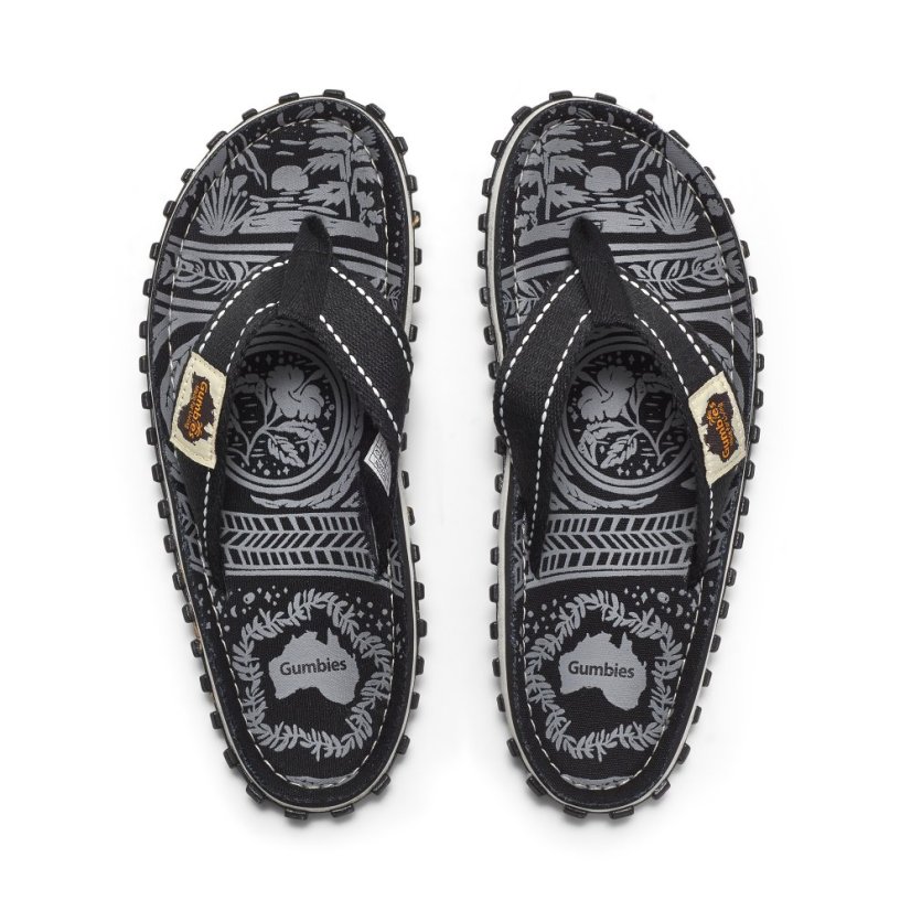 Žabky Midnight Black