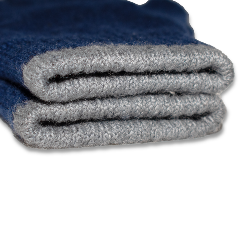 Zimný set Outback + Merino rukavice Navy & Grey