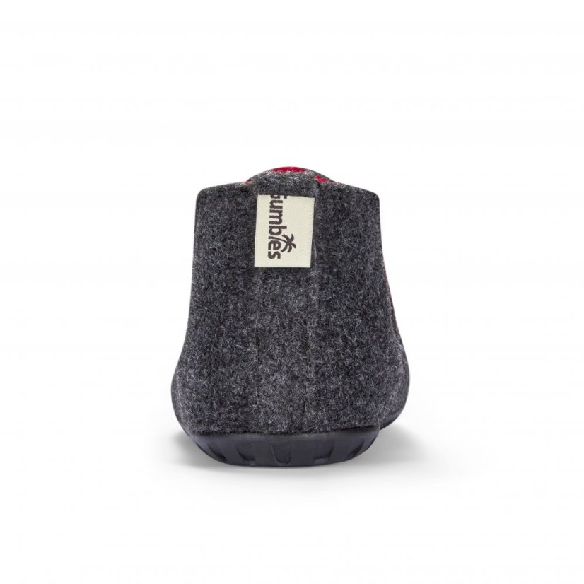 Boty Brumby Charcoal & Red