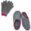 Zimní set Outback + Merino rukavice Grey & Pink